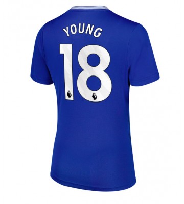 Everton Ashley Young #18 Hemmatröja Dam 2024-25 Kortärmad